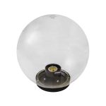 Светильник шар прозрачный НТУ 11-60-252 УХЛ1.1 (с гранями прозрачный)