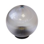 Светильник шар прозрачный НТУ 12-60-252 УХЛ1.1 (призма с гранями прозрачная)